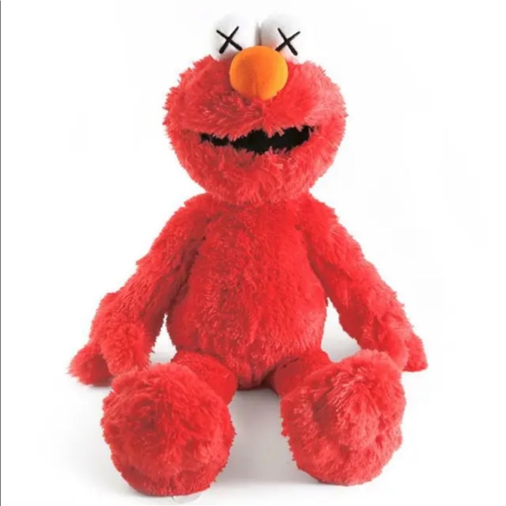 - KAWS X SESAME STREET ELMO